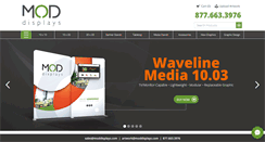 Desktop Screenshot of moddisplays.com